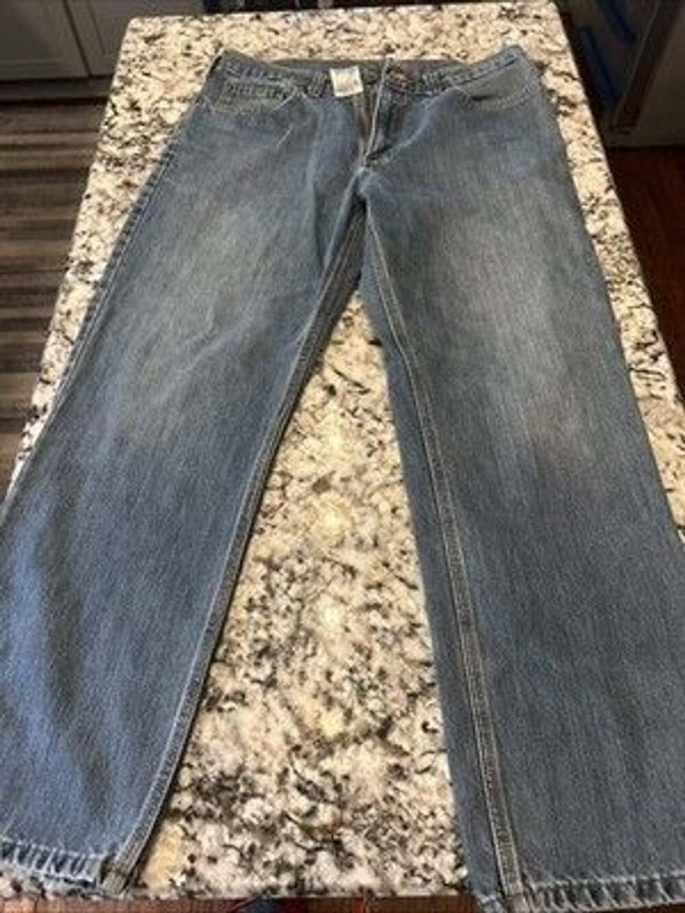 Carhartt 34x30 Relaxed Fit Men’s Blue Jeans
